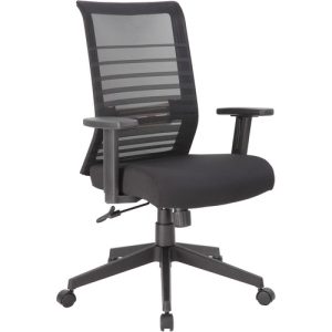 Boss Office Products  Task Chair, 26-1/2"Wx25-1/2"Lx42"H, Black