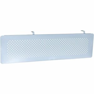 Boss Office Products  Modesty Panel, Metal, 48"Wx1/5"Dx16"H, Silver