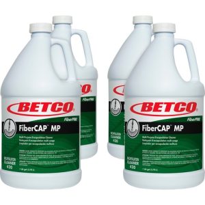 Betco Corporation  Carpet Cleaner, Encapsulation, 1 Gallon, 4/CT, Light Straw