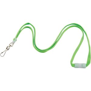 Advantus Corp. Lanyard, Breakaway, 1/2"Wx36"L, 12/PK, Neon Green