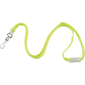 Advantus Corp. Lanyard, Breakaway, 1/2"Wx36"L, 12/PK, Neon Yellow