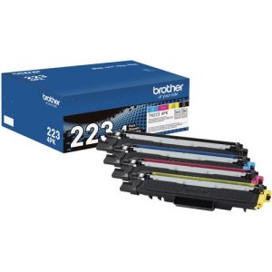 Brother  Toner Cartridges,1400 Yield BK/1300 Color,4/BX,BK/CYN/MA/YW