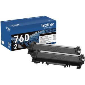 Brother  Toner Cartridge, 3000 Page Yield, 2/BX, Black