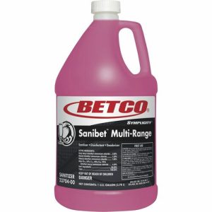 Betco Corporation  Sanitizer/Disinfectant/Deodorizer, Conc, 1 Gallon, Pink