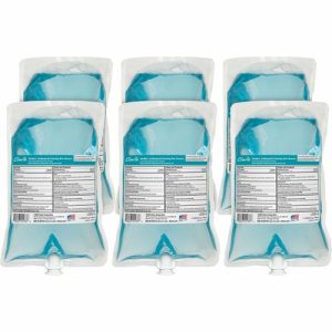 Betco Corporation  Skin Cleanser,Foaming,Antibacterial,1000ml,6/CT,Light Blue