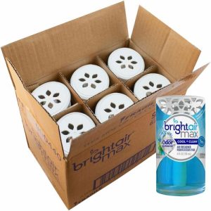Bright Air  Air Freshener, Cool and Clean, 4 oz, 6/CT, Blue