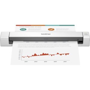 Brother Document Scanner, Mobile, 2"Wx11-9/10"Dx1-1/2"H, White