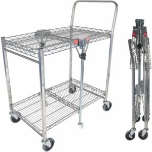 Bostitch (Stanley Bostitch)  Cart,Foldable,Mobile,400 lb Cap,Small,19-1/2"x31"x39",SR