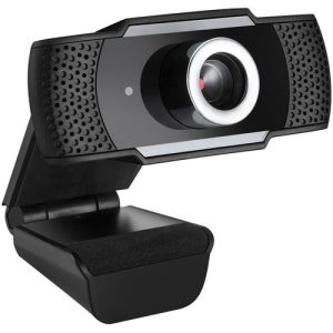 Adesso Webcam,ManualFocus,CMOS,1920pX1080p,2.1Mp,30fps,HD,USB,BK