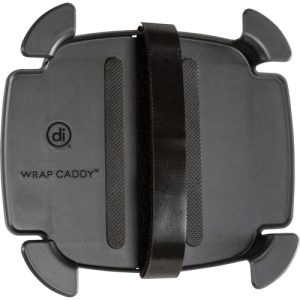 Allsop Cable Organizer, Wrap Caddy, 6-1/2"x1"x7", Black