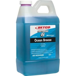 Betco Corporation  Deodorizer,Conc,Fast Draw,Ocean Breeze,2Liter,Turquoise