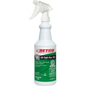 Betco Corporation  Disinfectant, Hospital-Grade, No Rinse, 32 oz, Clear