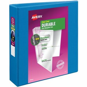 Avery  View Binder,Slant Ring,DuraHinge,2" Cap,6/CT,Dark Blue