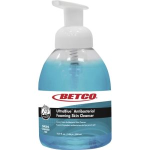 Betco Corporation  Skin Cleanser, Foaming, Antibacterial, 500 ml, Light Blue