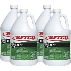 Betco Corporation  Bathroom Cleaner, Acid-free, RTU, Citrus, 1 Gal, 4/CT, Blue