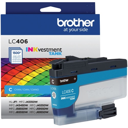 Brother Ink Cartridge,MFC-J4335DW,1500 Pg Yld,Cyan