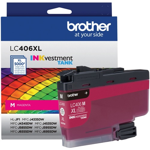 Brother Ink Cartridge,MFC-J4335DW,5000 Pg Yld,Magenta