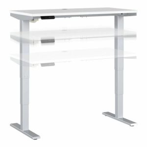 Bush Business Furniture  Desk,Sit-Stand,Hght-Adj,Electric,48"x24"x28"-48",WE Spectrum