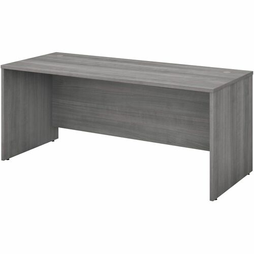 Bush Business Furniture Desk Shell,71.02"x29.37"x29.84",Platinum Gray