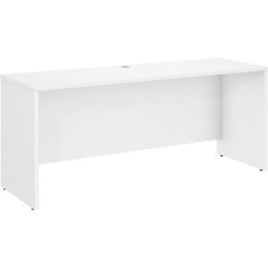 Bush Business Furniture  Credenza Desk Shell,71.02"x23.35"x29.84",White