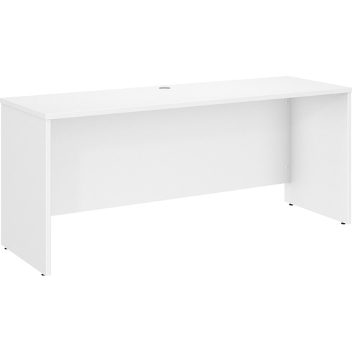 Bush Business Furniture Credenza Desk Shell,71.02"x23.35"x29.84",White