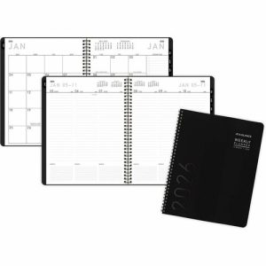 AT-A-GLANCE  Planner,Lite,Wkly/Mthly,12 Mths,Jan-Dec,8-1/4"x11"Pg Size,BK