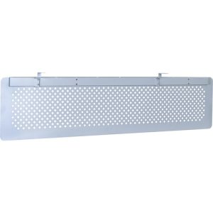 Boss Office Products  Modesty Panel, Metal, 60"Wx1/5"Dx16"H, Silver