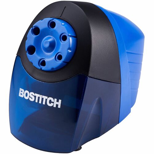 Bostitch (Stanley Bostitch) Pencil Sharpener,Electric,Antimicrobial,6-Size Dial,Blue