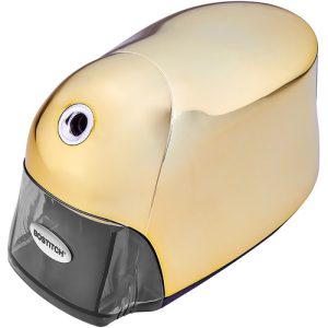Bostitch (Stanley Bostitch)  Pencil Sharpener, Electric, Tip Saver, 4"x7-1/2"x5", Gold