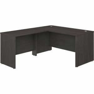 Bush Business Furniture  Desk,w/Return,60"x72"x30",Storm Gray