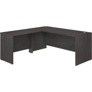 Bush Business Furniture  Desk,w/Return,72"x72"x30",Storm Gray