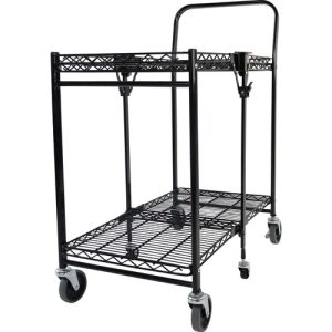 Bostitch (Stanley Bostitch)  Cart,Foldable,Mobile,400 lb Cap,Small,19-1/2"x31"x39",BK