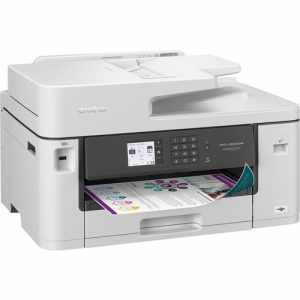 Brother  Printer,Scan/Copy/Fax,Wireless,TouchScren,20.9"x15.7"x12",WE