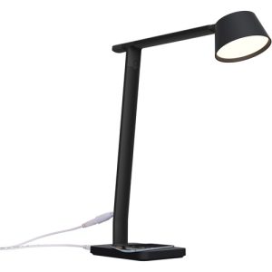 Bostitch (Stanley Bostitch)  Desk Lamp, Wireless Charging, Modes, LED, Adjustable, BK