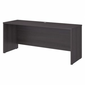 Bush Business Furniture  Credenza Desk,71.1"x23.35"x29.84",Storm Gray