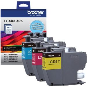 Brother  Ink Cartridge,MFC-J5340D,550 Pg Yld Each,3/PK,CYN/MA/YW