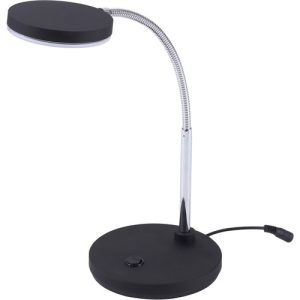 Bostitch (Stanley Bostitch)  Lamp,f/Desk,LED,Gooseneck,Metal,BK