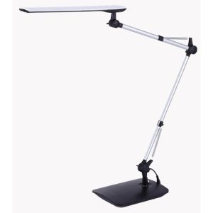 Bostitch (Stanley Bostitch)  Lamp,f/Desk,w/Clamp,LED,2 Adjustable Arms,SR