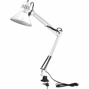 Bostitch (Stanley Bostitch)  Lamp,f/Desk,w/Clamp,Swing Arm,9 Watt,WE