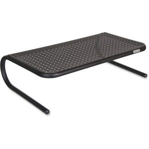 Allsop  Monitor Stand, Metal, 50lb Cap, 18.5"x12.25"x5.25", Black