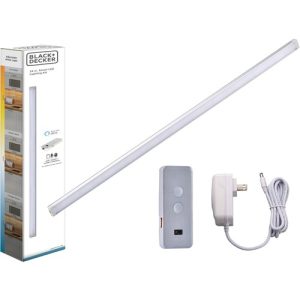 Bostitch (Stanley Bostitch)  Under Cabinet Lighting Kit,Alexa Compatible,1 Bar,24"L,SR