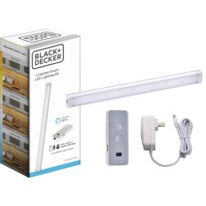 Bostitch (Stanley Bostitch)  Under Cabinet Lighting Kit,Alexa Compatible,1 Bar,9"L,SR