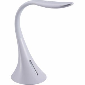 Bostitch (Stanley Bostitch)  Lamp,f/Desk,USB Port,LED,Dimmable,Silicone Neck,8 Watt,WE