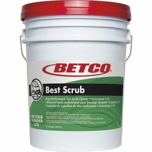 Betco Corporation  Floor Cleaner, Top Scrubber, Conc, 5 Gal Pail, Green