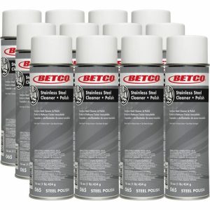 Betco Corporation  Cleaner/Polisher, Foam, RTU, 16oz Net Weight, 12/CT, White