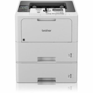 Brother Printer,Laser,Monochrm,DualTray,14-7/10"x15-3/10"x16-3/5",WE