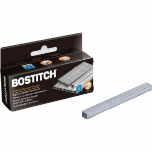 Bostitch (Stanley Bostitch)  Standard Staples,Premium, 1/4"L,210/Strip, 5000/BX,Silver