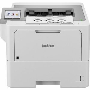 Brother Printer,Laser,Monchrme,Wirelss,Touchscren,HighYield,52ppm,WE