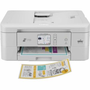 Brother  Printer,w/PaperCutter,Cpy/Scn/Fax,15-7/10"x13-1/2"x6-4/5",WE
