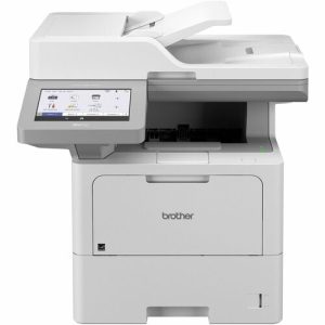 Brother  Printer,Copy/Scan/Fax,Laser,Monchrme,Wirelss,52ppm,WE